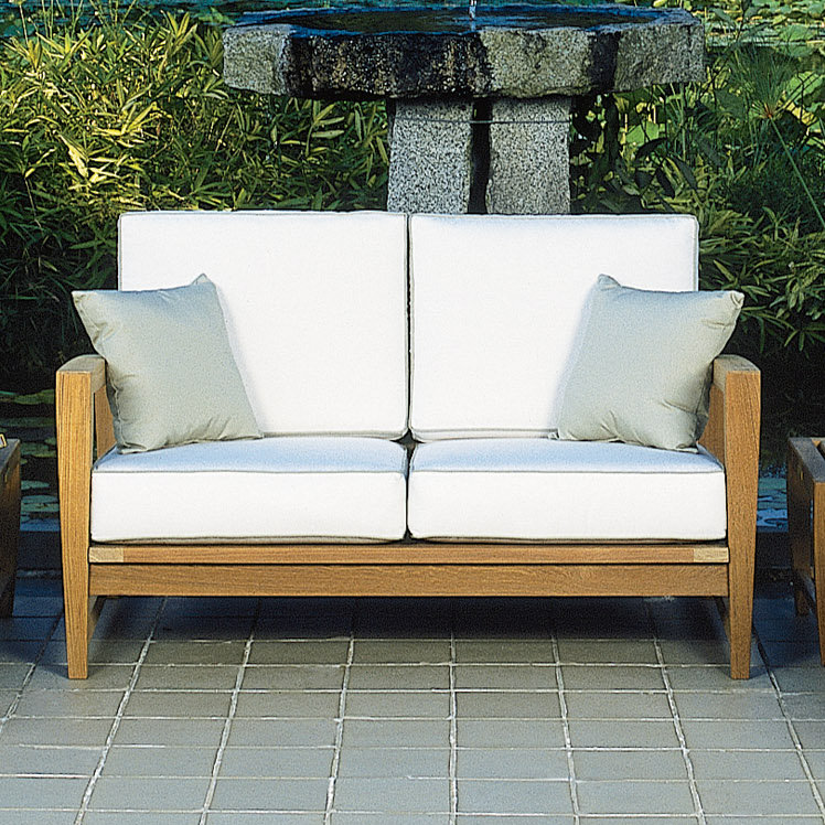 Amalfi Outdoor 2 - Seat Loveseat, Demo Stone