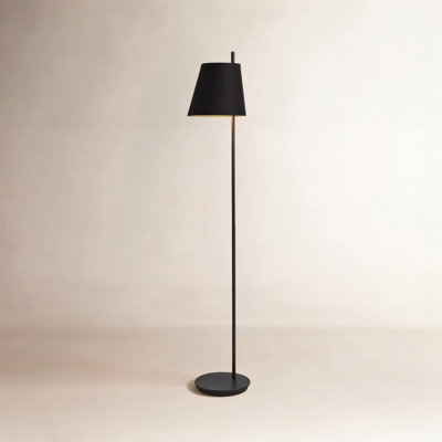 Phelps 59.33'' Black Task Floor Lamp
