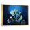 Cactus saphir solitude I sur toile