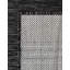 Tapis intérieur / extérieur en polypropylène géométrique tissé à la machine en noir / blanc-88509071