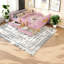 Lits en bois pleine grandeur peu encombrants avec tiroirs de rangement, design rose moderne