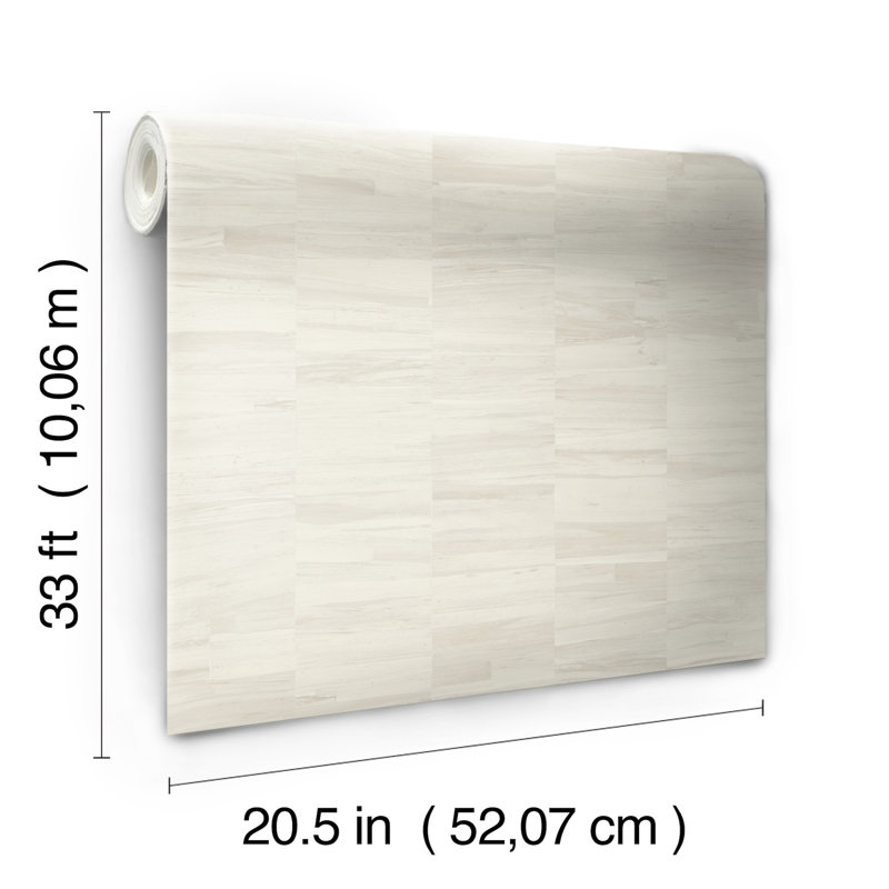 Papier peint Réserve, Blanc cassé