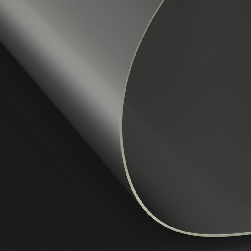 vidaXL Table Protector Transparent PVC 43.3 in diameter