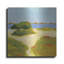 «Path to the Beach» par Phyllis Adams, art mural en métal, 36 po x 36 po