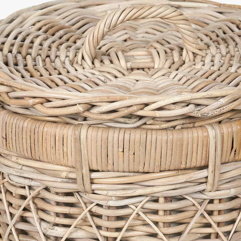 Ebern Designs Sabrenna Wicker Decorative Bin