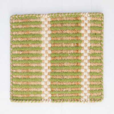 Jute & Wool Striped Rug