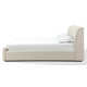 Linen Upholstered Platform Bed