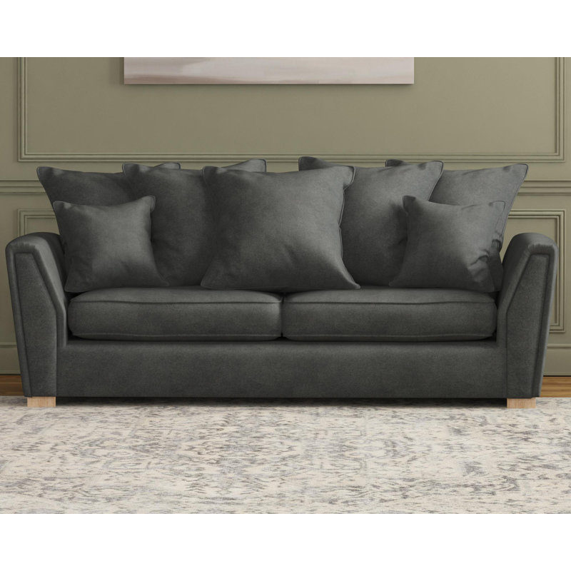 Wendleberry Three Seater, Scatter Back, Marmalade