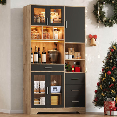 185cm Kitchen Pantry