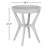 Armande Concrete Tray Top End Table