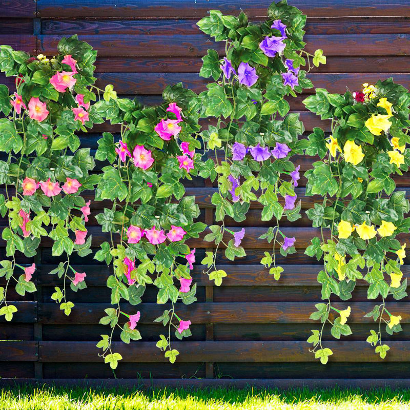1 pièce de 35 pieds de vignes artificielles, Rose