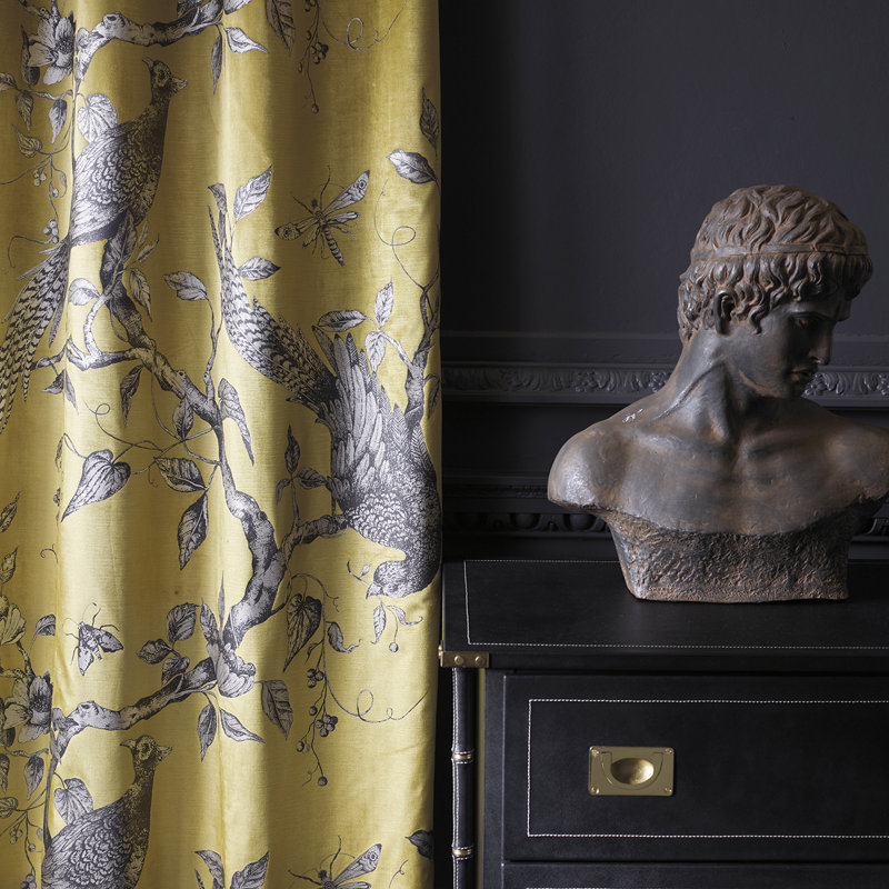 Darnley Toile Velvet Fabric