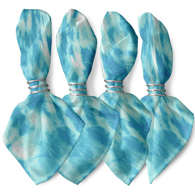 Leviner Polyester Abstract Square Napkin