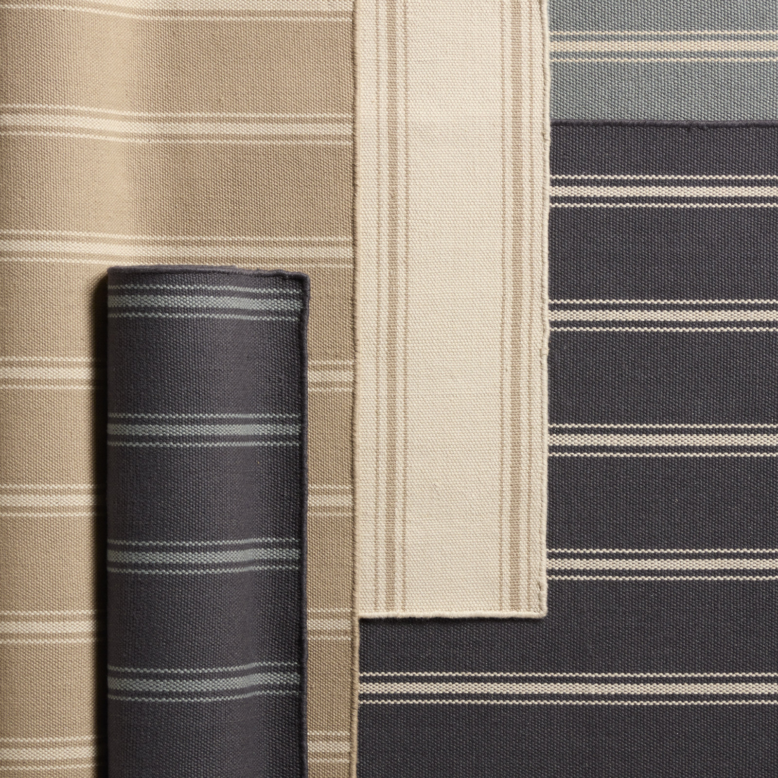 Golightly Cream Beige Hand-Loomed Outdoor Rug, Rectangle 6' x 9'