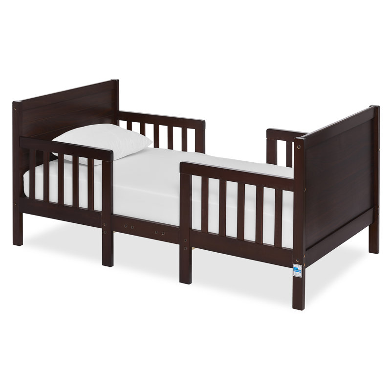  Lit en bois massif pour tout-petits par Dream On Me, Espresso