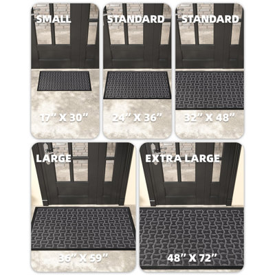 Non-Slip Outdoor Doormat