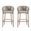 Ensemble de 2 tabourets de bar Lodi
