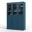 Garde-manger Palace 100% bois massif 48,5 po avec shaker, portes en verre transparent, 2 tiroirs et tablettes réglables Palace Imports-1809918589