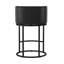 Tabouret de comptoir pivotant en similicuir 34,6 po H avec structure en métal-1509815139