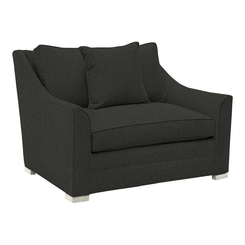 Chaise Nicholas, Wrenn, Perigold ‑ flanelle gris anthracite Aspen