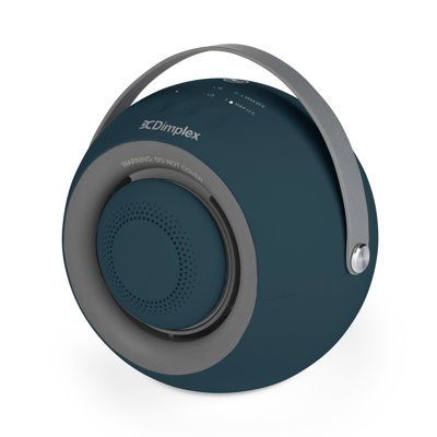 Dimplex Desk Friend Ceramic Fan Heater with Magnetic Handwarmer, Blue