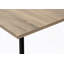 Table basse, accent, cocktail, rectangulaire, salon, métal, stratifié, brun, noir-1322757570-1322757573