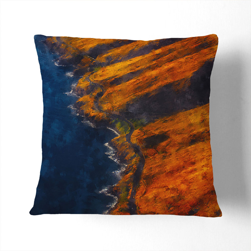 Square Cushion, 55cm H x 55cm W x 20cm D, Black