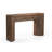 Wood Strips Console Table Natural H 35.5" & L 59" - Natural