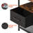 Garnelle End Table Set and Built-In Outlets