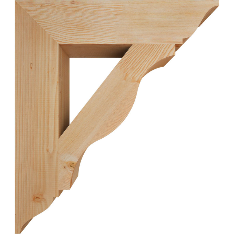Support traditionnel Funston, H 32 po x l 5,5 po x P 28 po, Douglas, Lisse