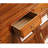 Purely solid wood storage shoe cabinet