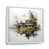 Cadre flottant blanc