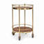 Wood and Metal Bar Cart
