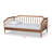 Kadeedra Parson Classic Mid-Century Modern Wood Daybed