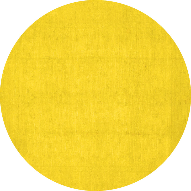 Washable Indoor Rug, Round 6'