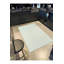Tapis décoratif vert rayé à motif géométrique à rayures géométriques et tapis lavable-1041092999