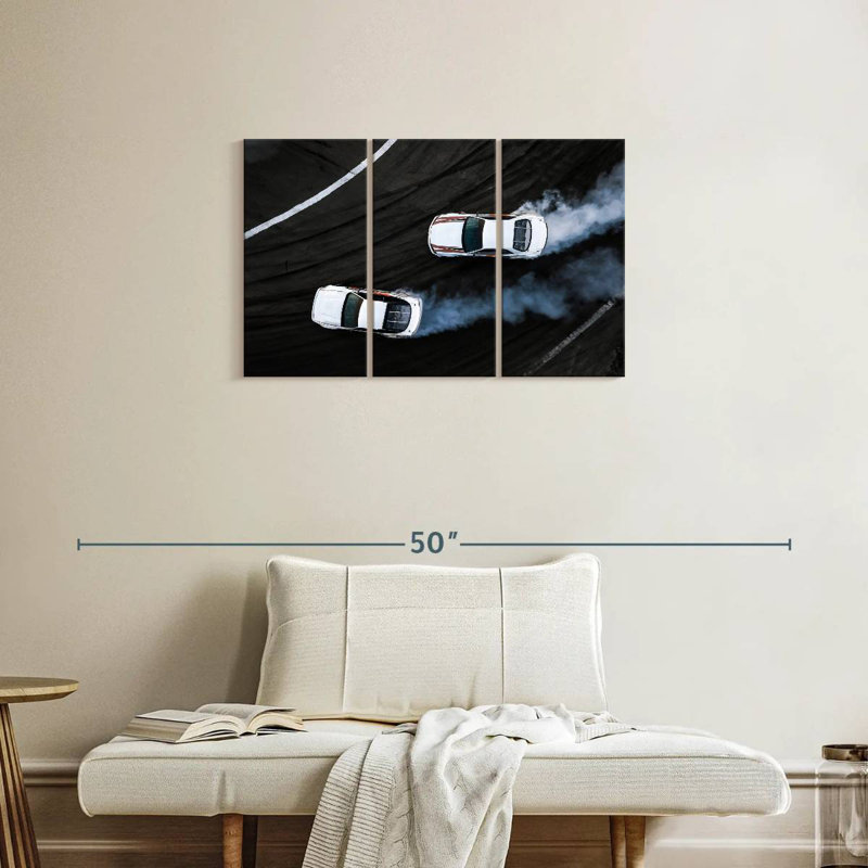 Drag Racing, 20" H x 33" W