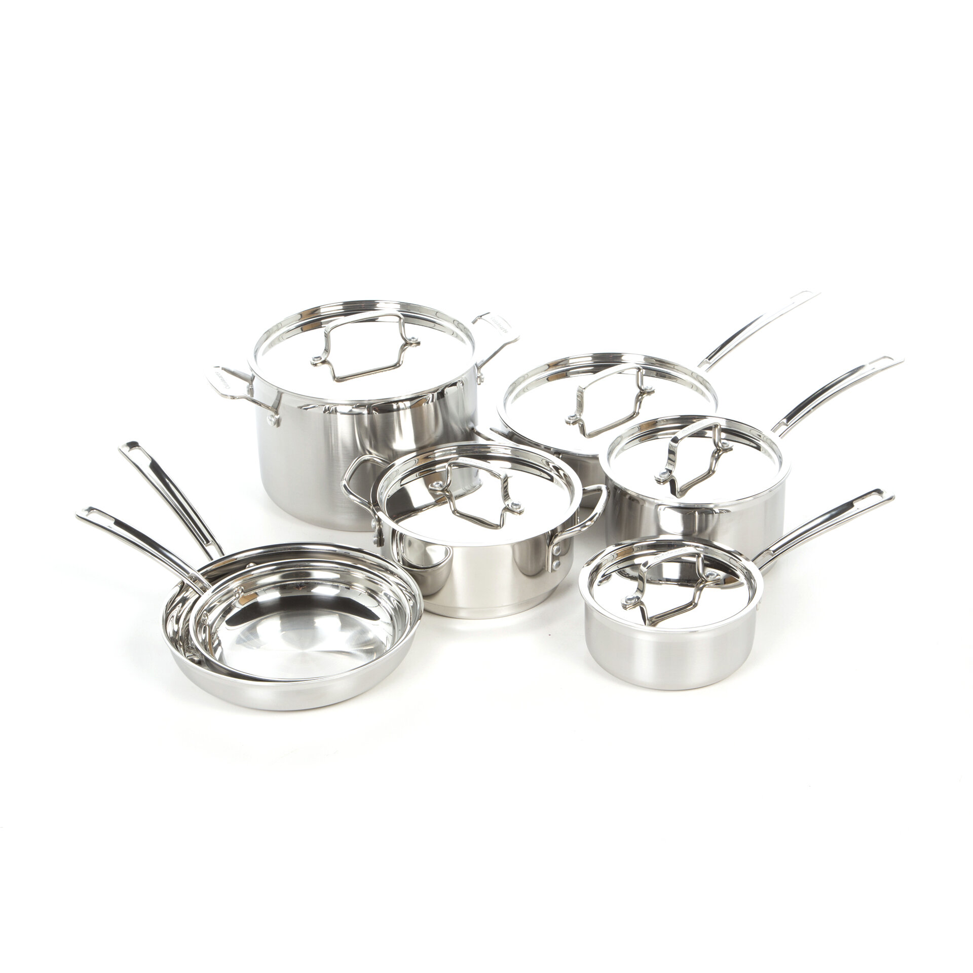 Cuisinart Multi Clad Pro 12 Piece Stainless Steel Cookware Set