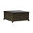  Tawona Square Collector Cocktail Table w/ Glass Top