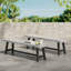 Bancs d'extérieur Carlisle, sablé (ensemble de 2)-753217516