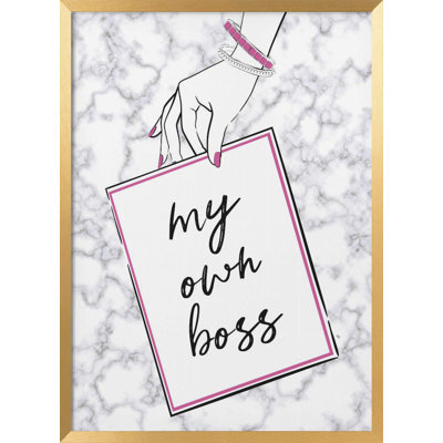 My Boss Print by Martina