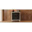 Élégante table de chevet ultrabrillante avec poignée en métal, table de chevet à miroir avec 2 tiroirs pour la chambre à coucher et le salon-2106828664