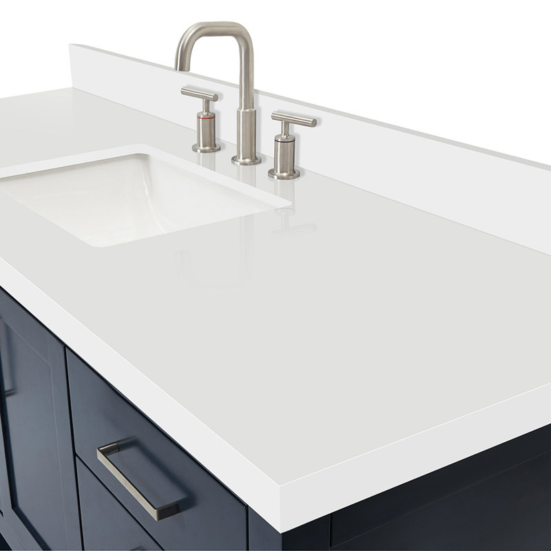 Magnolia Bath Vanity Rectangular Basin S061SWQ, Midnight Blue, Rectangular