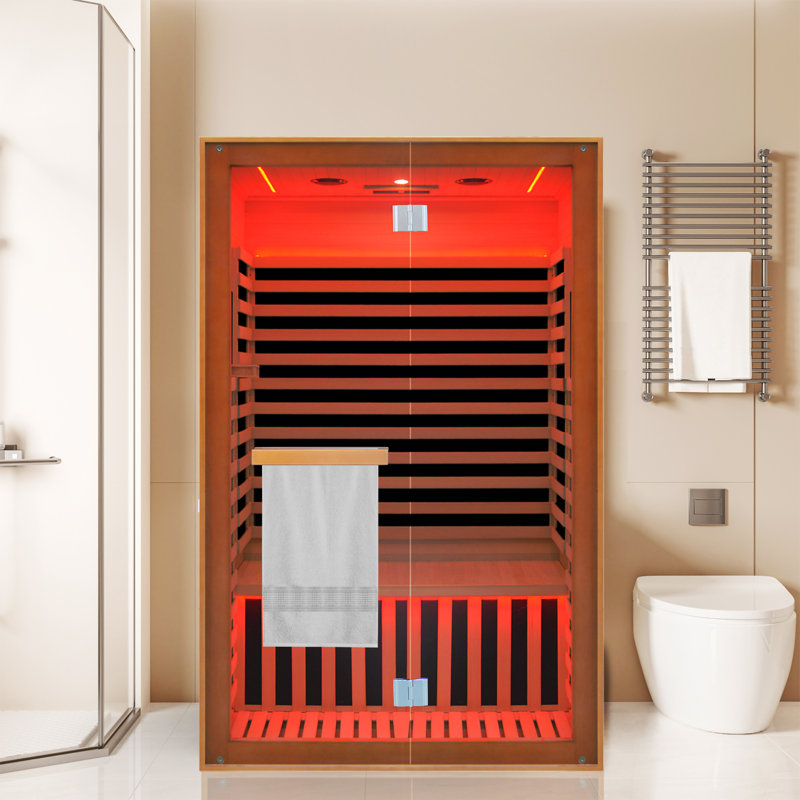 Sauna à deux portes Hemlock Deluxe