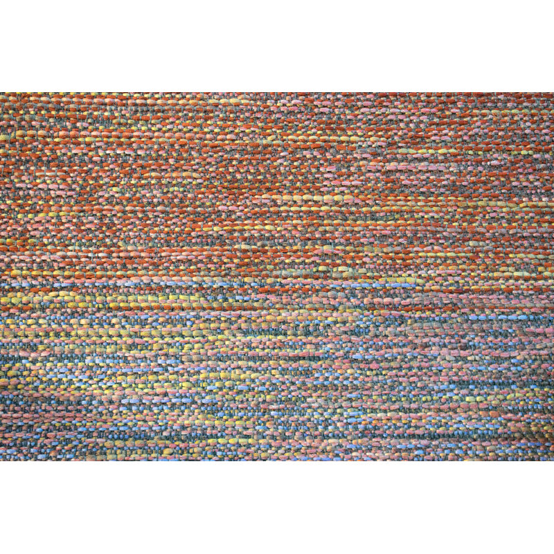Striped Indoor / Outdoor Rug, Rectangle 6'7" x 9'6"