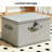  Blanket Storage Bins with Lids, Heavy Duty Clothes Storage Basket Containers, Closet Organizers and Storage for Clothing, Sweater, Comforter, Bedding-37860175