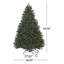 Arbre à charnière de la Norvège avec 2231 pointes-11788074