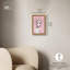 Statue de Glam, art mural rose sur toile par Art Remedy-107430883-107430881