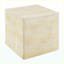 Table d'appoint carrée MGO brun clair clair, table d'appoint texturée en faux travertin, pré-assemblée, capacité de charge de 80 lb, tabouret multi-usage intérieur / extérieur