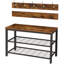 Aadit Wall 9 - Hook Wall Mounted Coat Rack